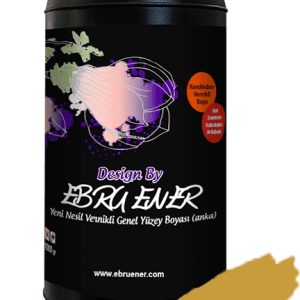 ANKA VERNİKLİ GENEL YÜZEY BOYASI ANTİK SARI 1 KG