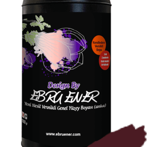 ANKA VERNİKLİ GENEL YÜZEY BOYASI KOYU BORDO 1 KG