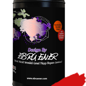ANKA VERNİKLİ GENEL YÜZEY BOYASI EBRU KIRMIZI 1 KG