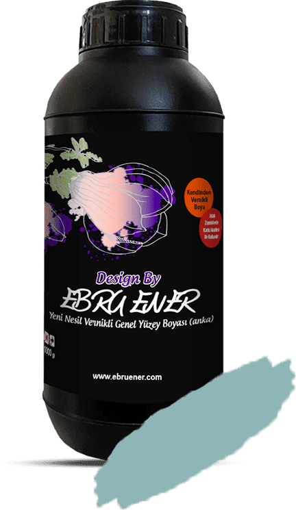 ANKA VERNİKLİ GENEL YÜZEY BOYASI EBRU YEŞİL 1 KG