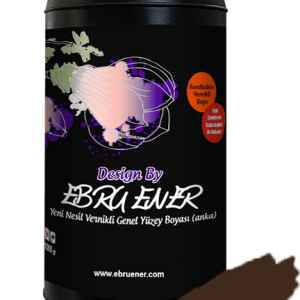 ANKA VERNİKLİ GENEL YÜZEY BOYASI KOYU KAHVE 1 KG