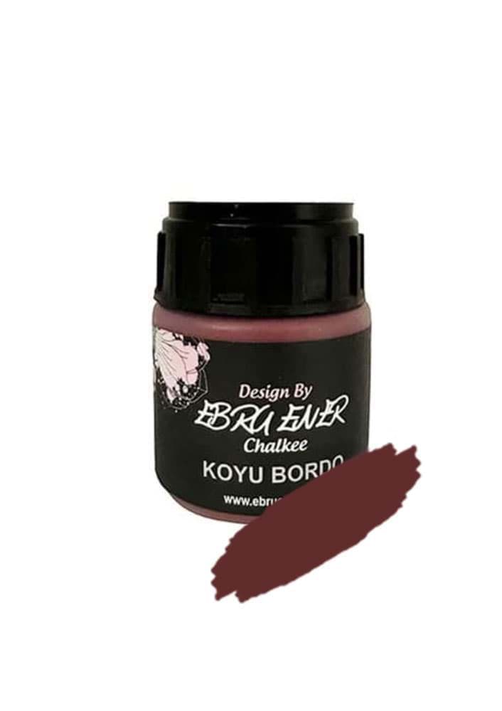 CHALKEE BOYA KOYU BORDO 120 ML