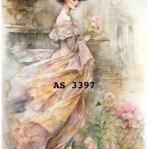 ATÖLYE SMİLE ÖZEL SERİ PİRİNÇ DEKOPAJ 3397